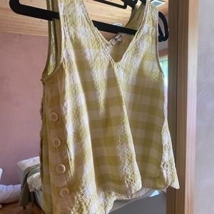 Madewell Checkered Blouse